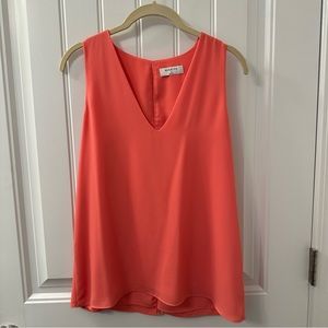 EUC coral colored tank top